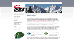 Desktop Screenshot of choicemfg.com